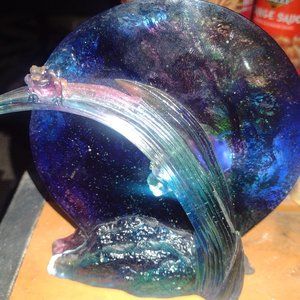 VINTAGE Fang Liuli crystal SCULPTURE